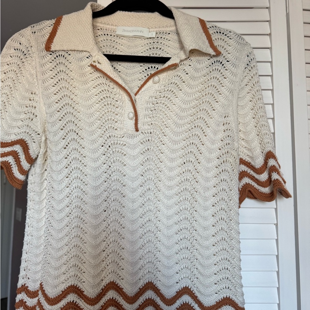 Zimmerman knit skirt and top